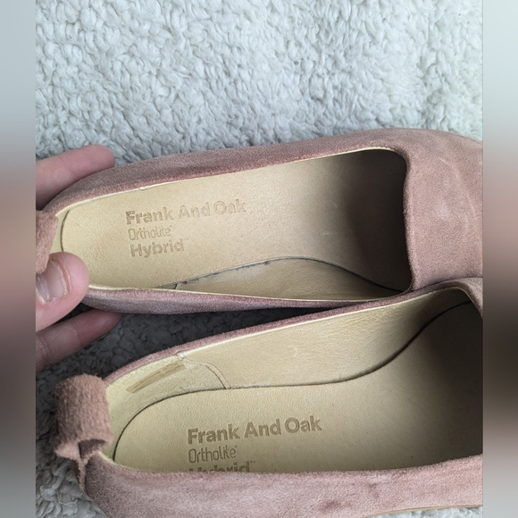 FRANK & OAK Ortholite Hybrid Mocassins women size 8 Pink color - Picture 9 of 9
